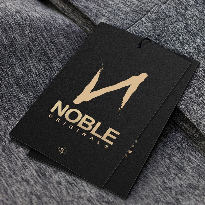 Suede Bottle Neck Hang Tags