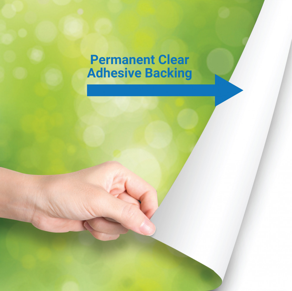 Adhesive White Vinyl