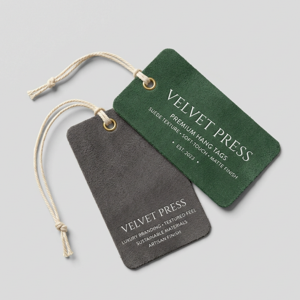 Suede Regular Hang Tags