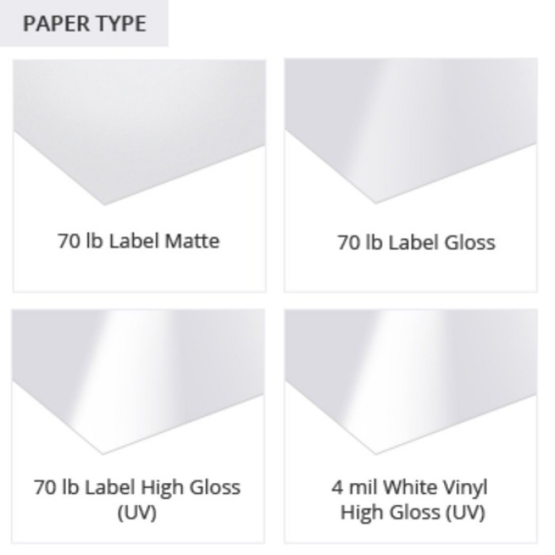 Paper Roll Labels