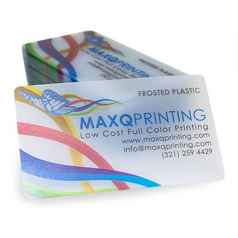 Plastic Business Cards