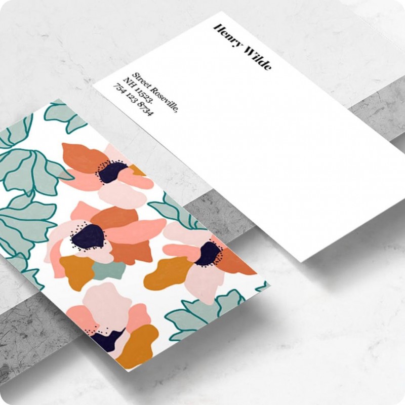 100% RECYCLED BUSINESS CARD