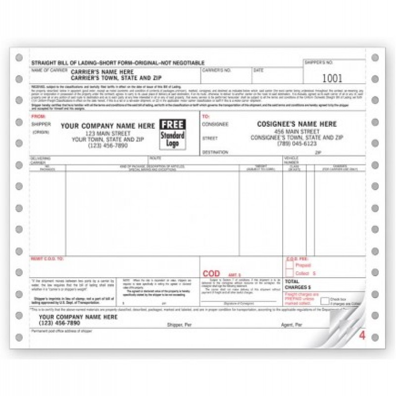 CONTINUOUS & SNAPSETS FORM