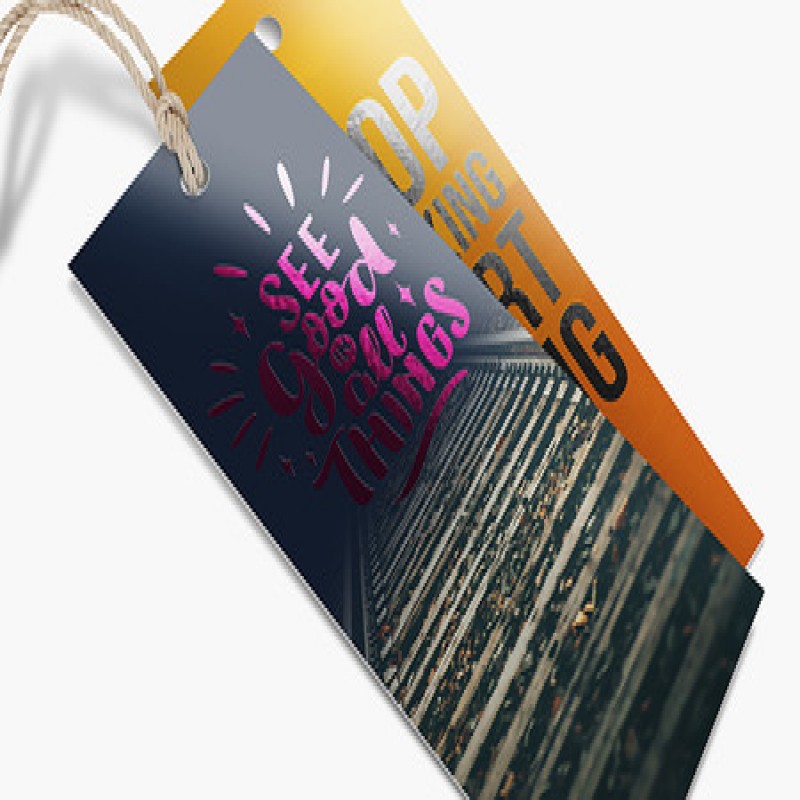 Matt laminated (silk) Bookmarks