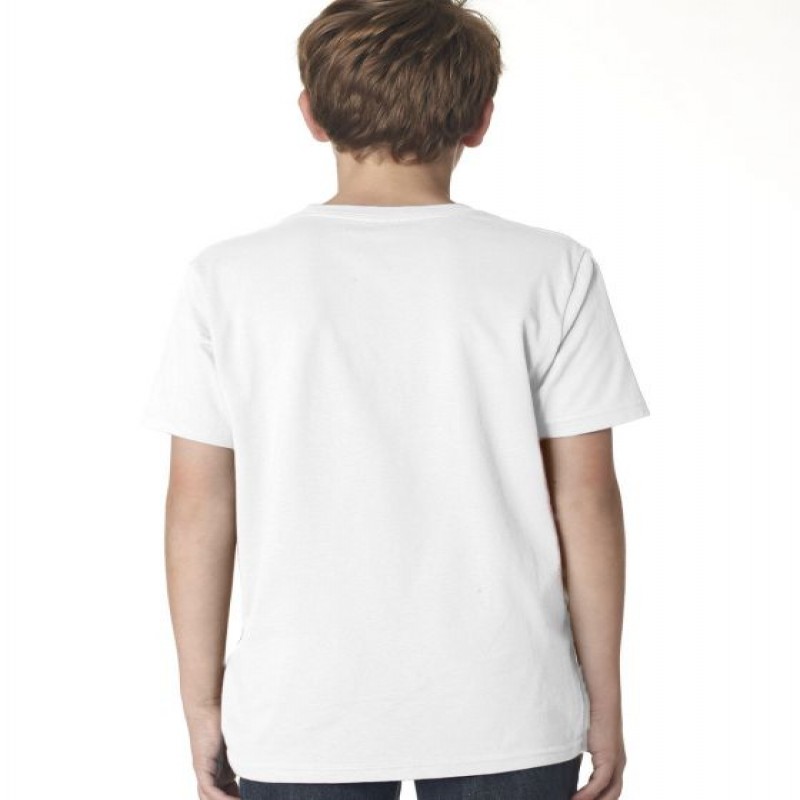 Next Level Youth Boys Cotton Crew | 3310