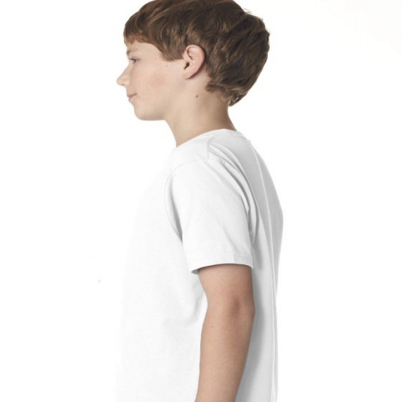 Next Level Youth Boys Cotton Crew | 3310