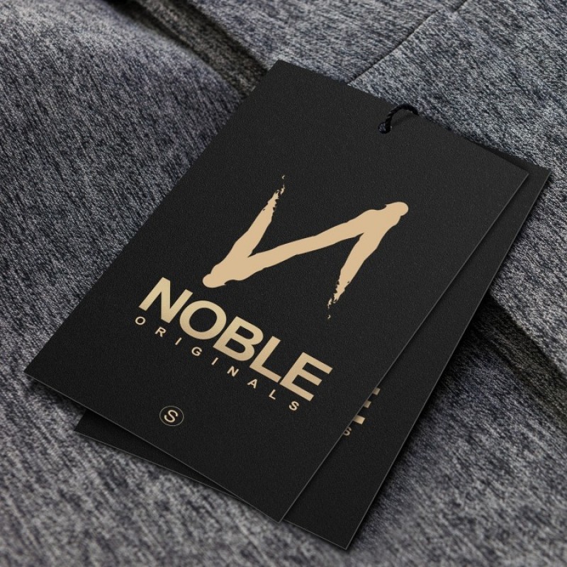 Suede Bottle Neck Hang Tags	