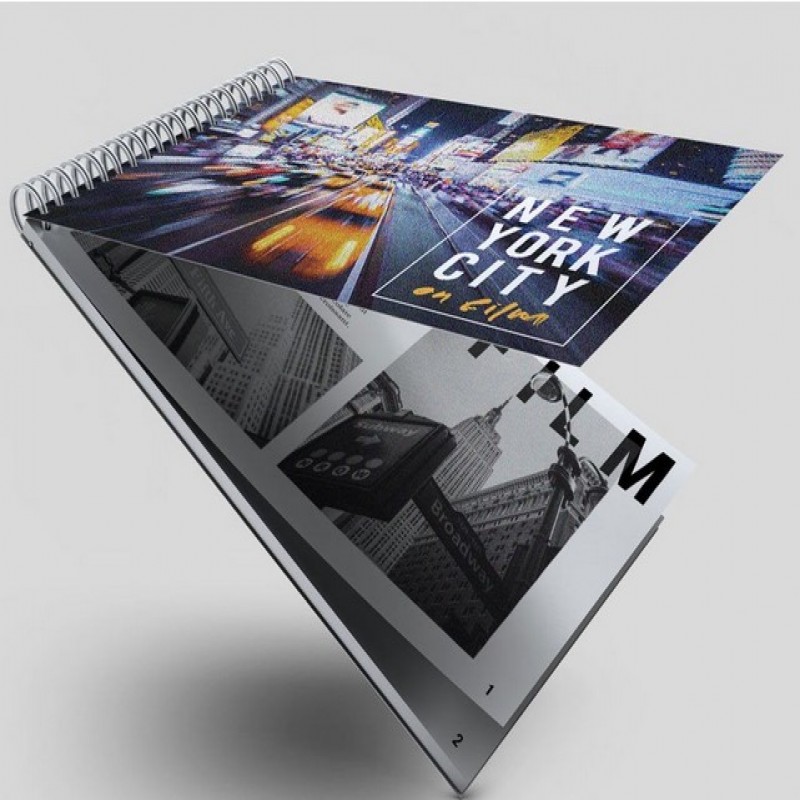Spiral Coil Bound Notebooks OR Notepads with Glue Binding