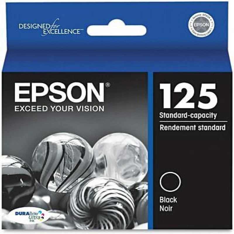 Epson 125 Black Ink Cartridge – Premium Compatible