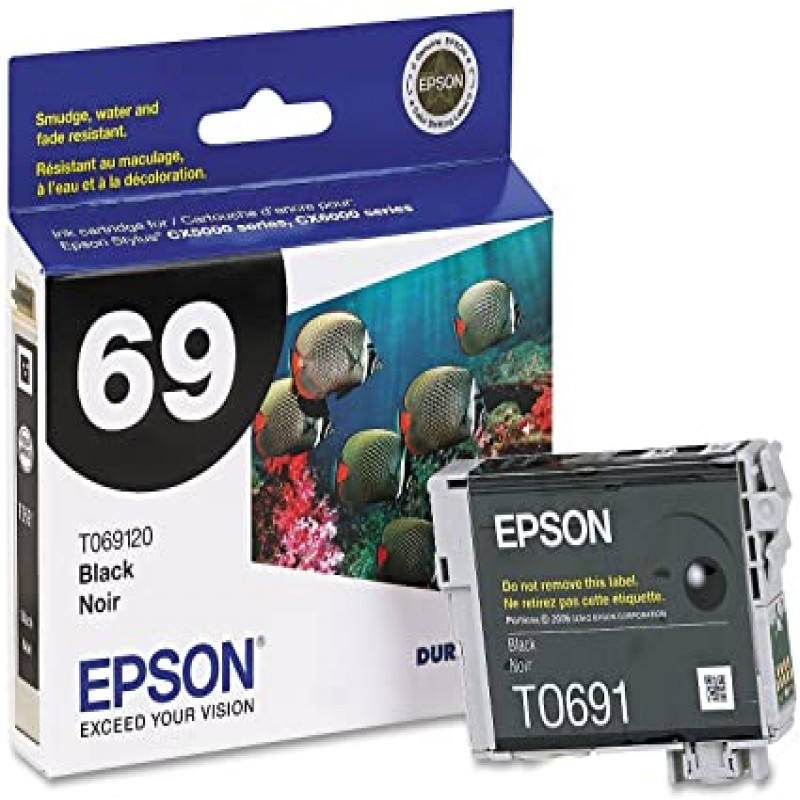 Epson 69 Black Ink Cartridge – Premium Compatible