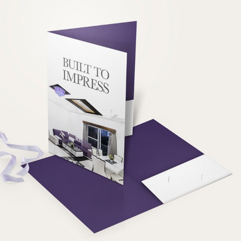 Presentation Folders Matte Laminated