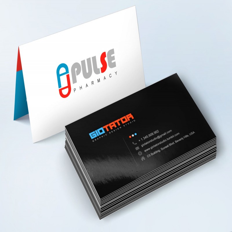 Gloss Laminated Business Cards