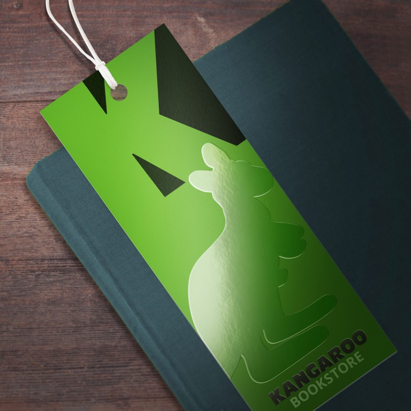 Spot UV Bookmarks