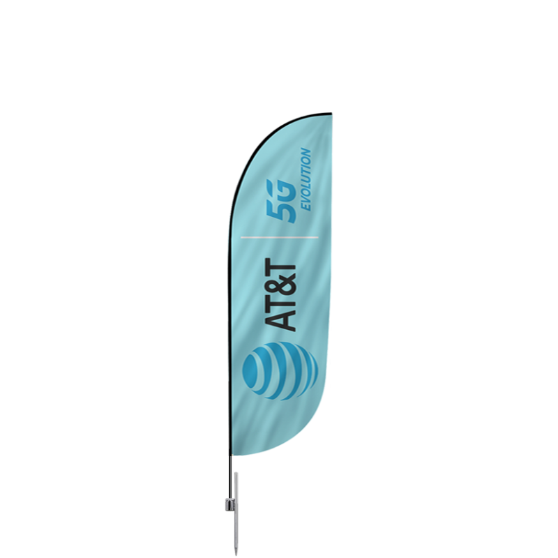 Feather Convex Flag