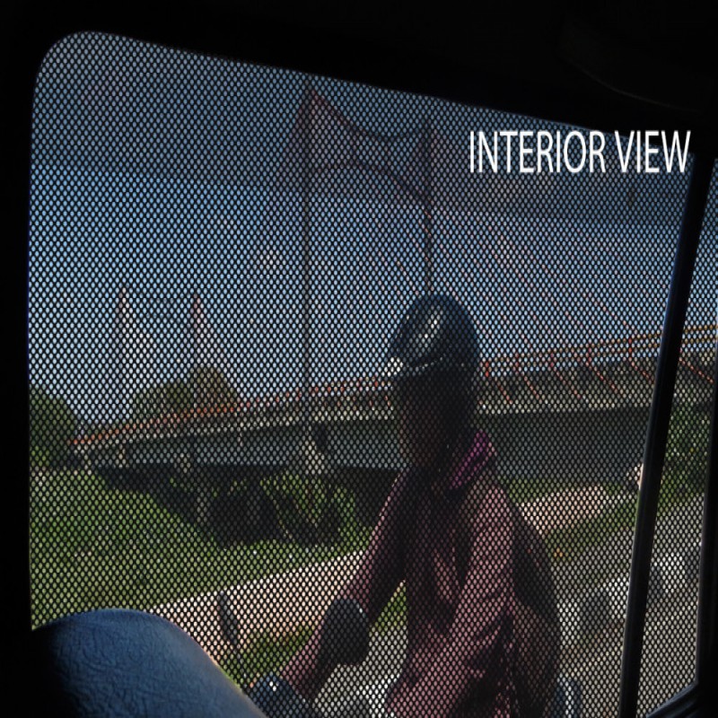 Adhesive Window Perforated