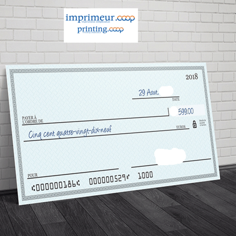 Custom Giant Checks
