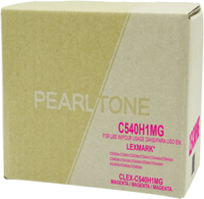 Lexmark C540H1MG Magenta Toner Cartridge – Remanufactured