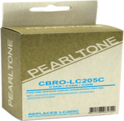 Brother LC205 Cyan Ink Cartridge – Compatible