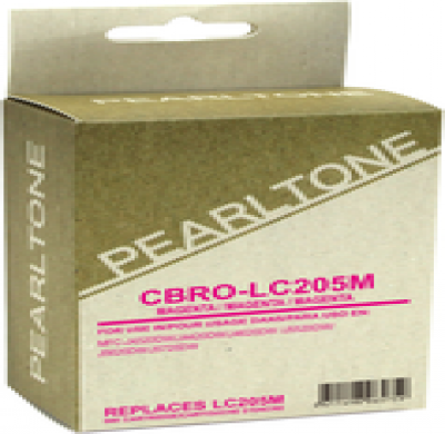 Brother LC205 Magenta Ink Cartridge – Compatible