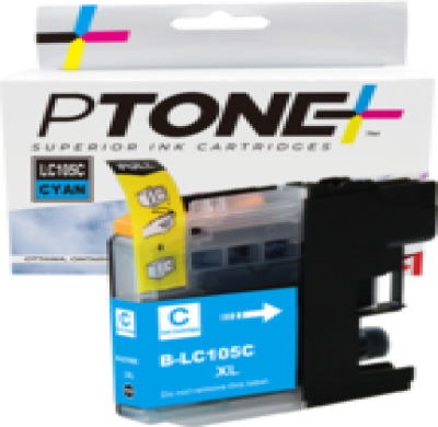 Brother LC105 Cyan Ink Cartridge – Premium Compatible