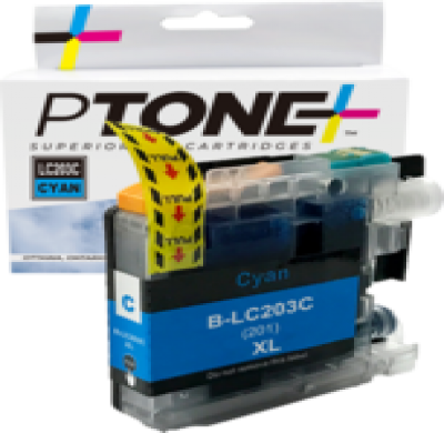 Brother LC203 Cyan Ink Cartridge – Premium Compatible