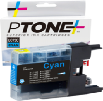 Brother LC75 Cyan Ink Cartridge – Premium Compatible