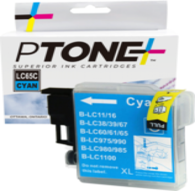 Brother LC65 Cyan Ink Cartridge – Premium Compatible