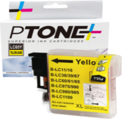 Brother LC65 Yellow Ink Cartridge – Premium Compatible