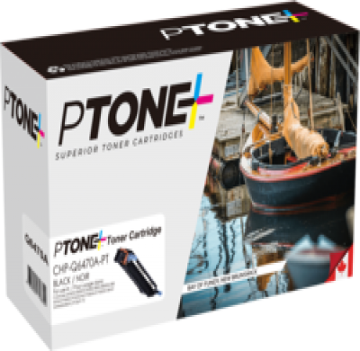 HP 501A (Q6470A) Black Toner Cartridge – Premium Compatible