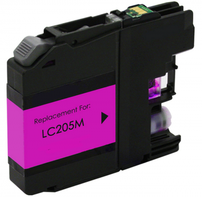 Brother LC205 Magenta Ink Cartridge – Premium Compatible
