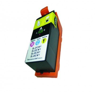 Dell 21 Cyan Ink Cartridge – Premium Compatible