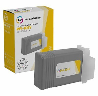 Canon PFI-101 Yellow Ink Cartridge – Compatible