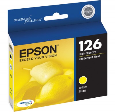 Epson 126 Yellow Ink Cartridge, High Yield – Premium Compatible