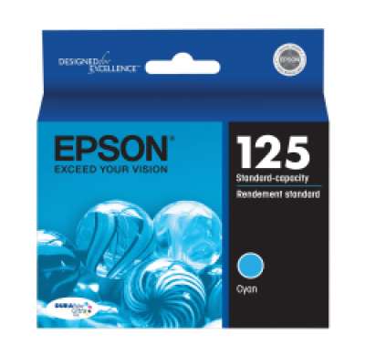 Epson 125 Cyan Ink Cartridge – Premium Compatible