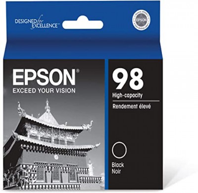Epson 98 Black Ink Cartridge, High Yield – Premium Compatible