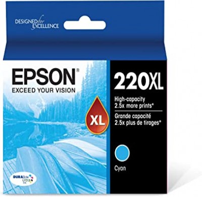 Epson 220XL Cyan Ink Cartridge – Premium Compatible