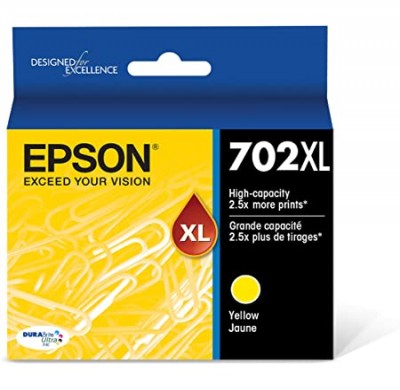Epson 702XL Yellow Ink Cartridge – Premium Compatible