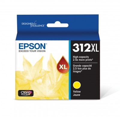 Epson 312XL Yellow Ink Cartridge – Premium Compatible