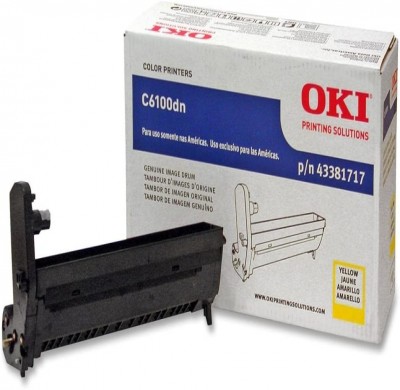 Okidata C5100 Yellow Toner Cartridge – Compatible