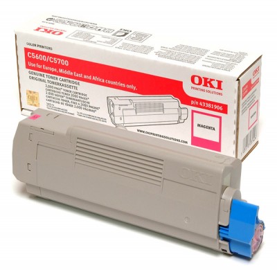 Okidata C9650 Magenta Toner Cartridge – Compatible