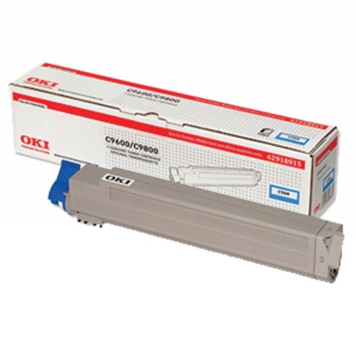 Okidata C9650 Cyan Toner Cartridge – Compatible