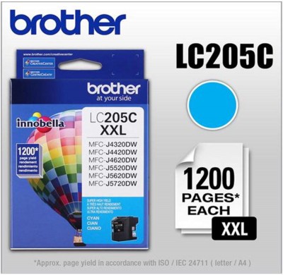 Brother LC205 Cyan Ink Cartridge – Premium Compatible