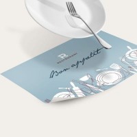 Montreal Custom Paper Placemat Printing _1